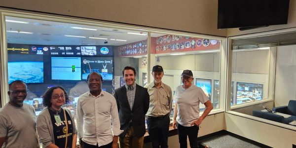 Wits Vice-Chancellor and Principal, Prof. Zeblon Vilakazi and a University delegation participated in a guided tour of the NASA Johnson Space Center (JSC), .jpg